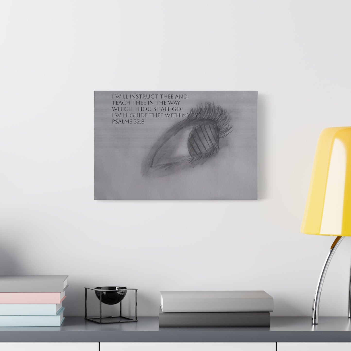 Canvas Wall Art - Jesus is Watching on Us