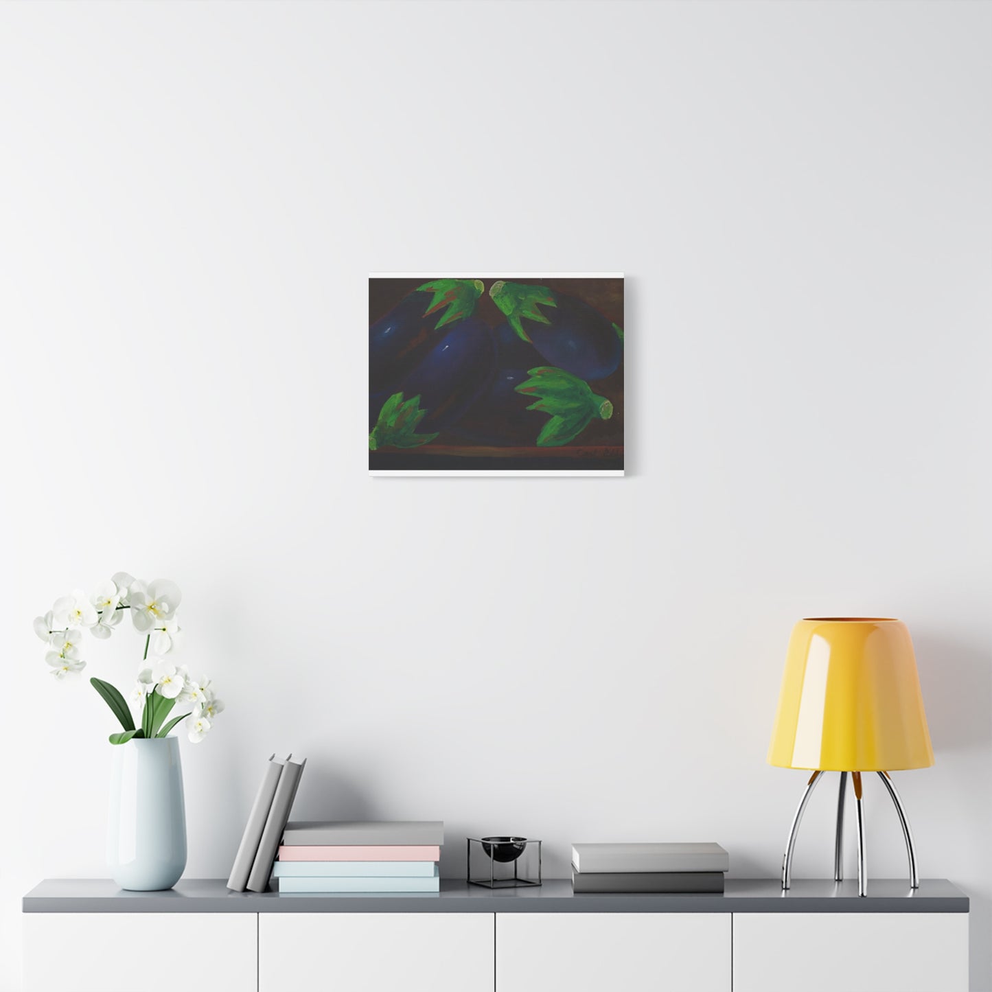 Canvas Print - Eggplant Design