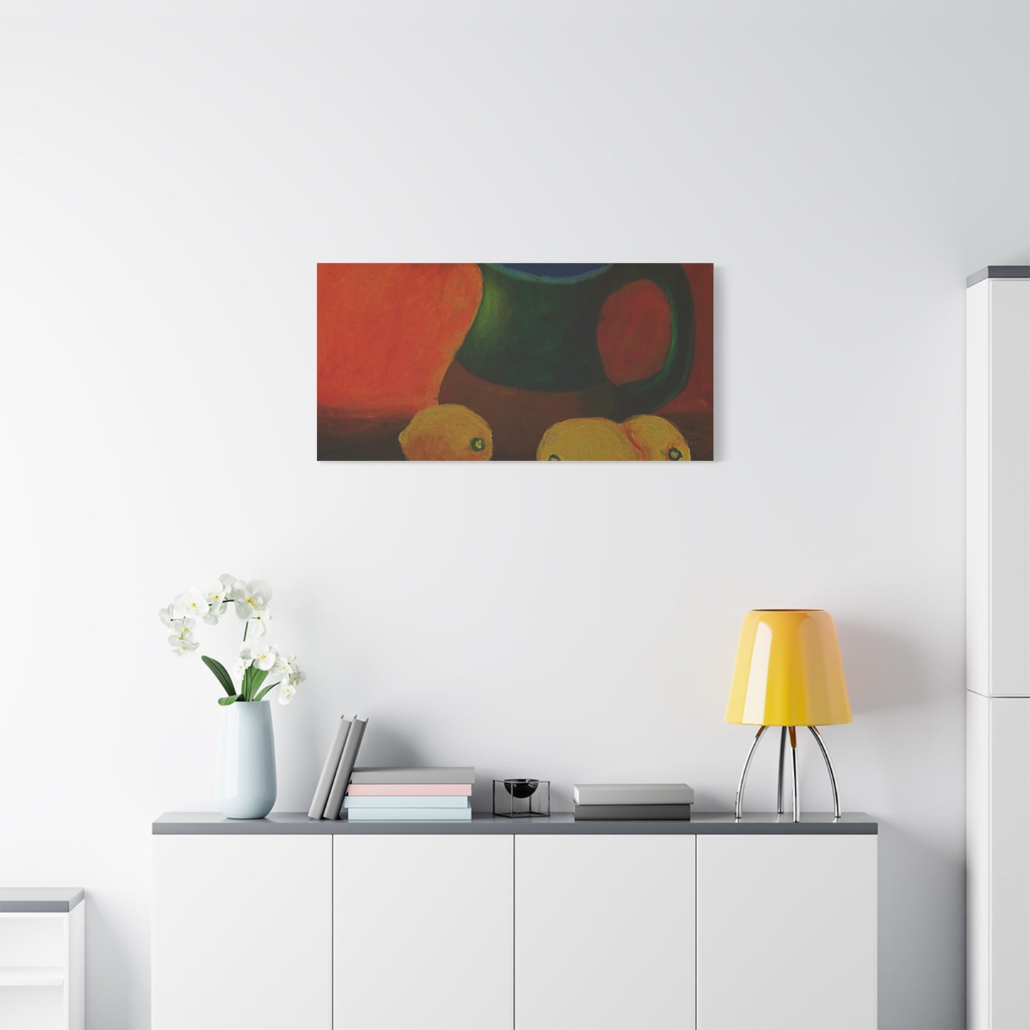 Canvas Print Tropical Lemon