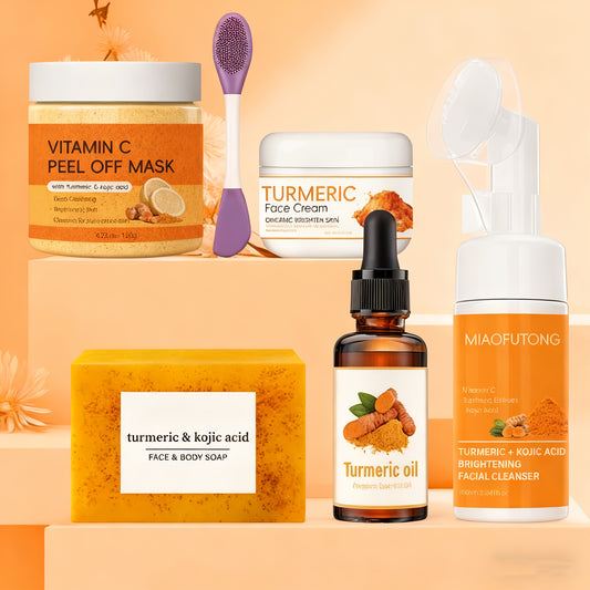 Ginger Lemon Face & Body Care Set (6-piece)