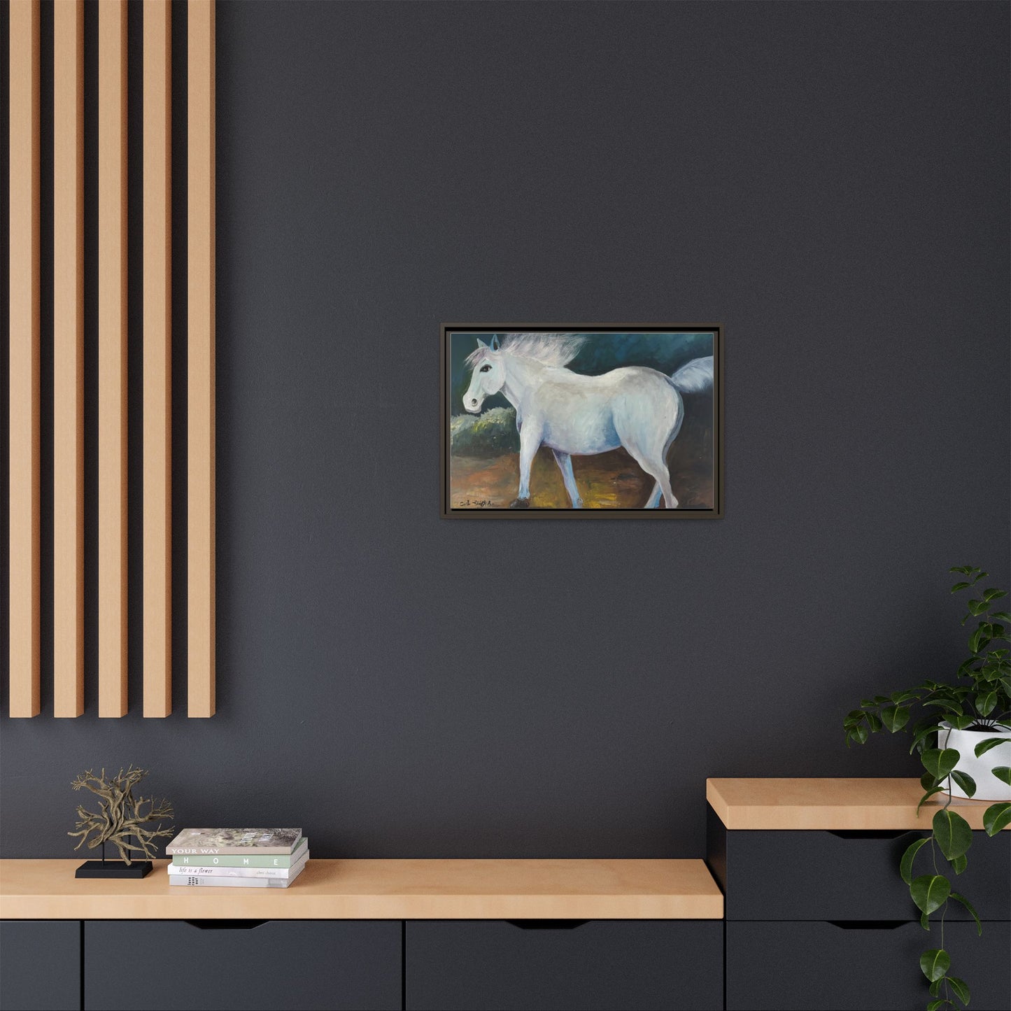 Canvas Horse Art