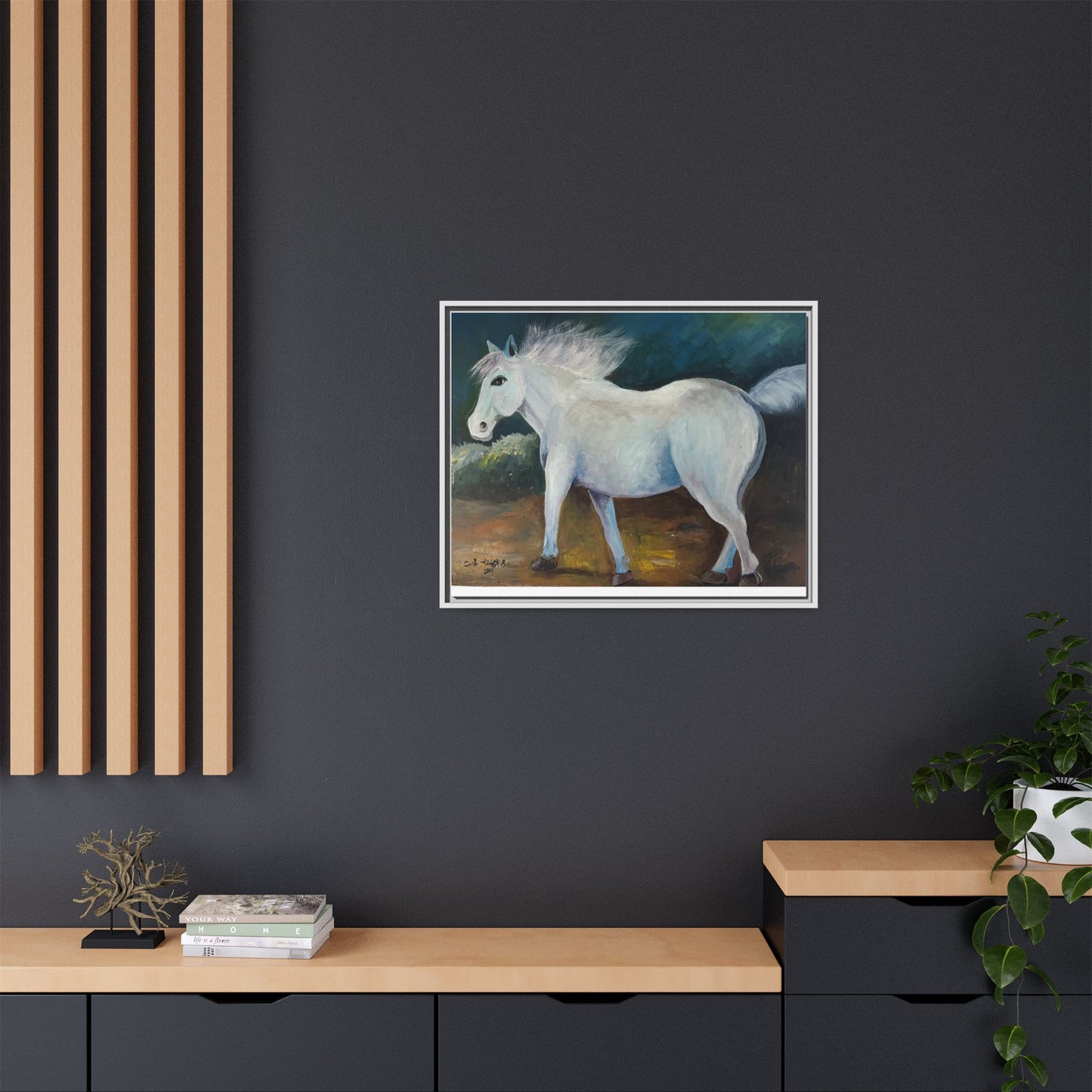 Canvas Horse Art