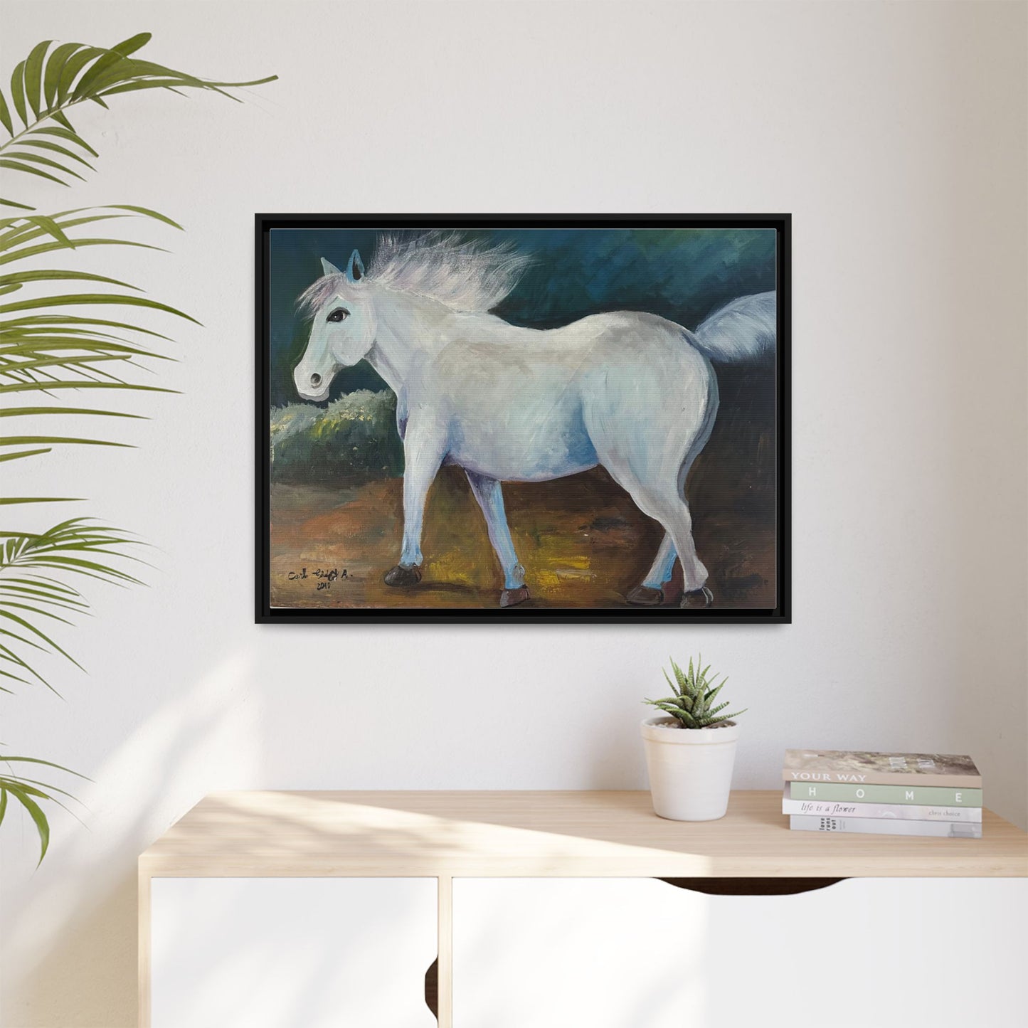 Canvas Horse Art