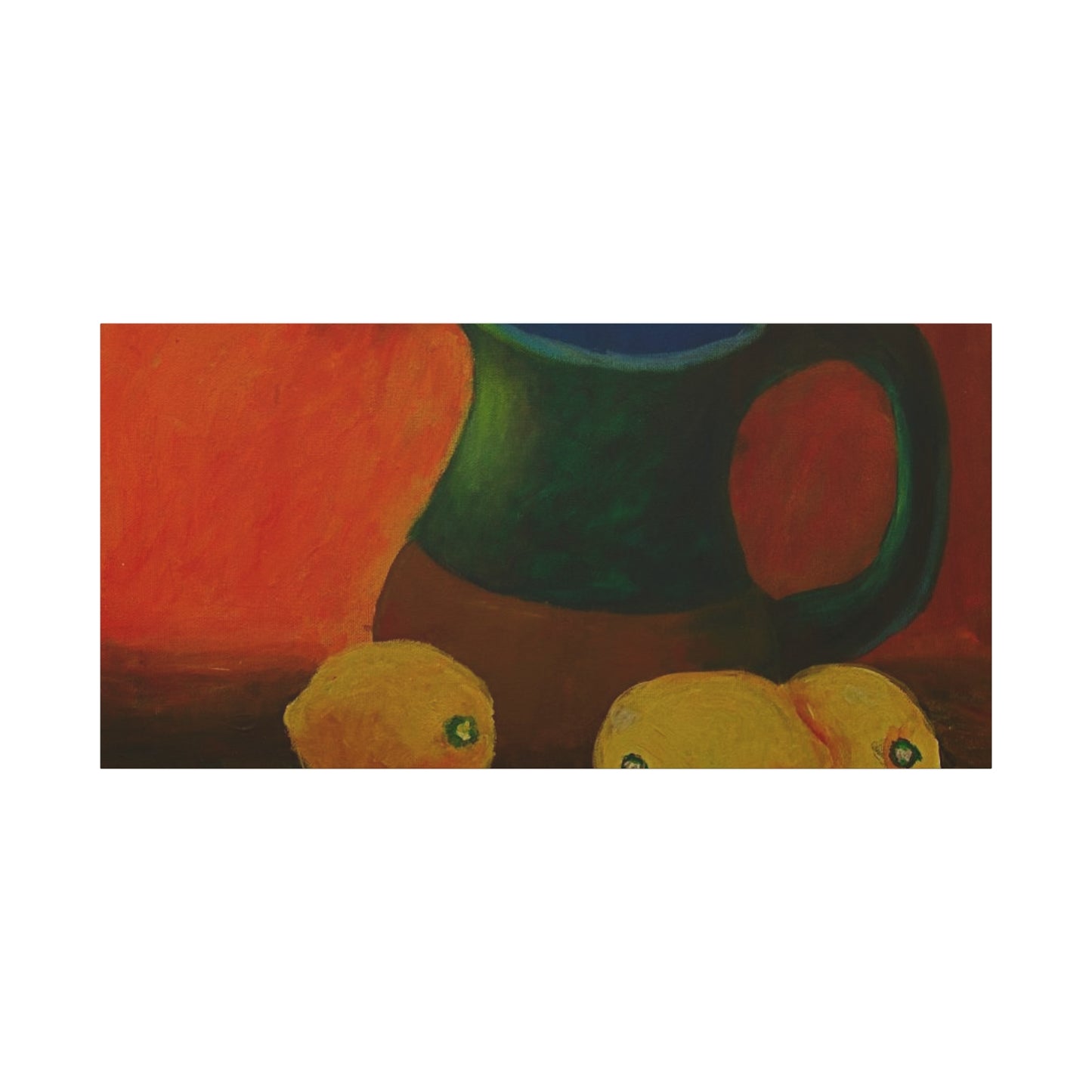 Canvas Print Tropical Lemon