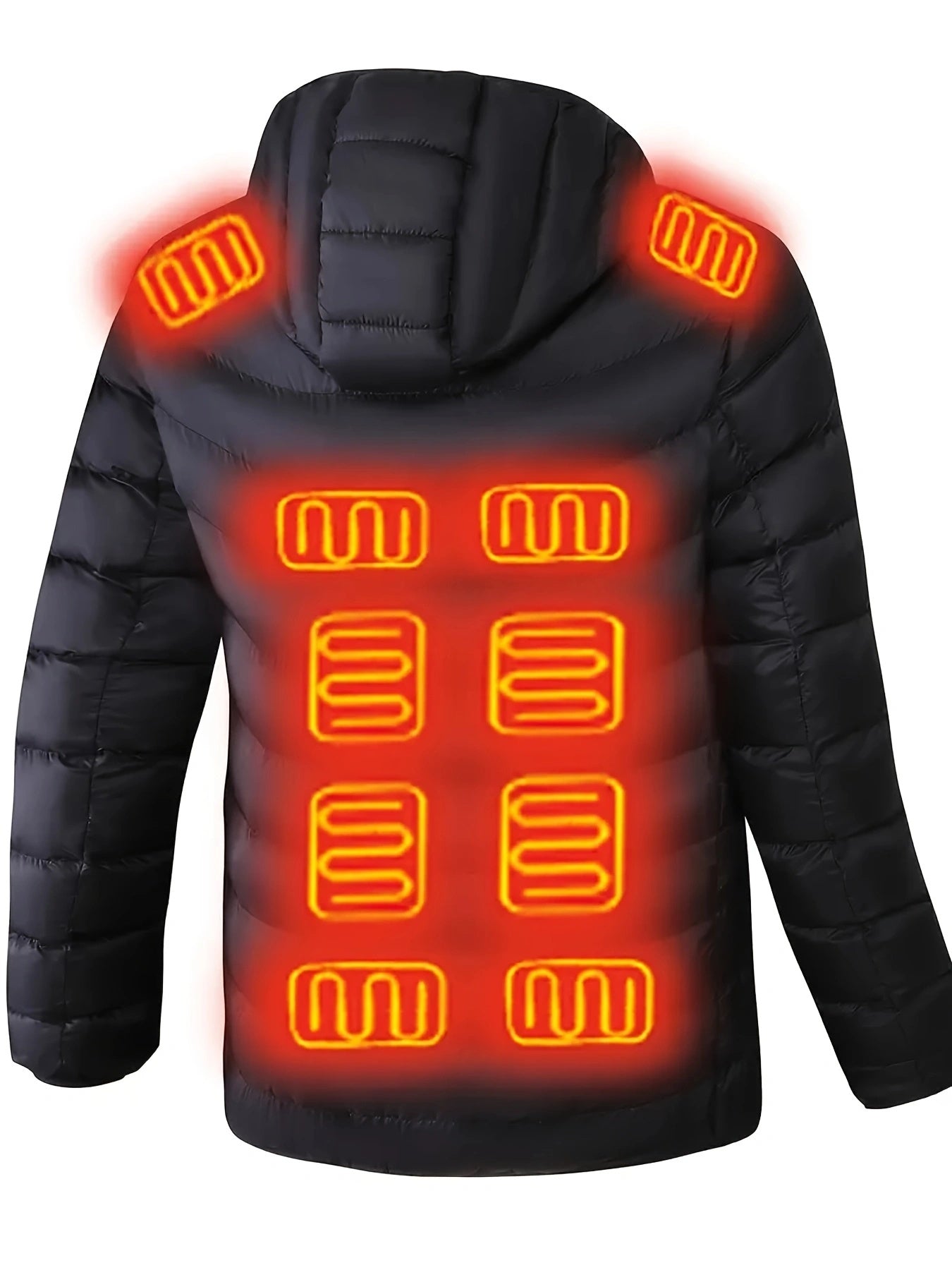 Unisex USB-Smart Heated Jacket with Adjustable Temperature