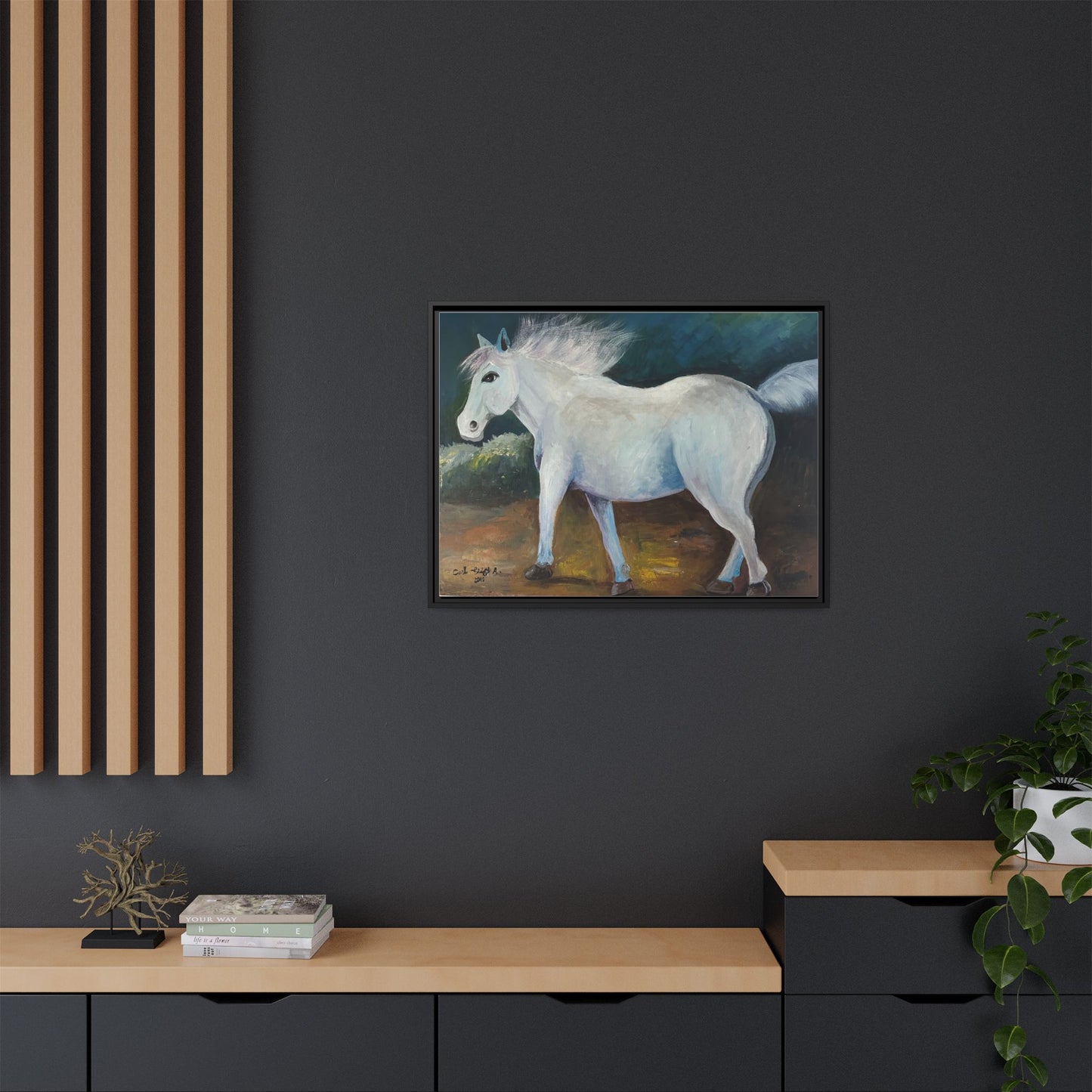 Canvas Horse Art