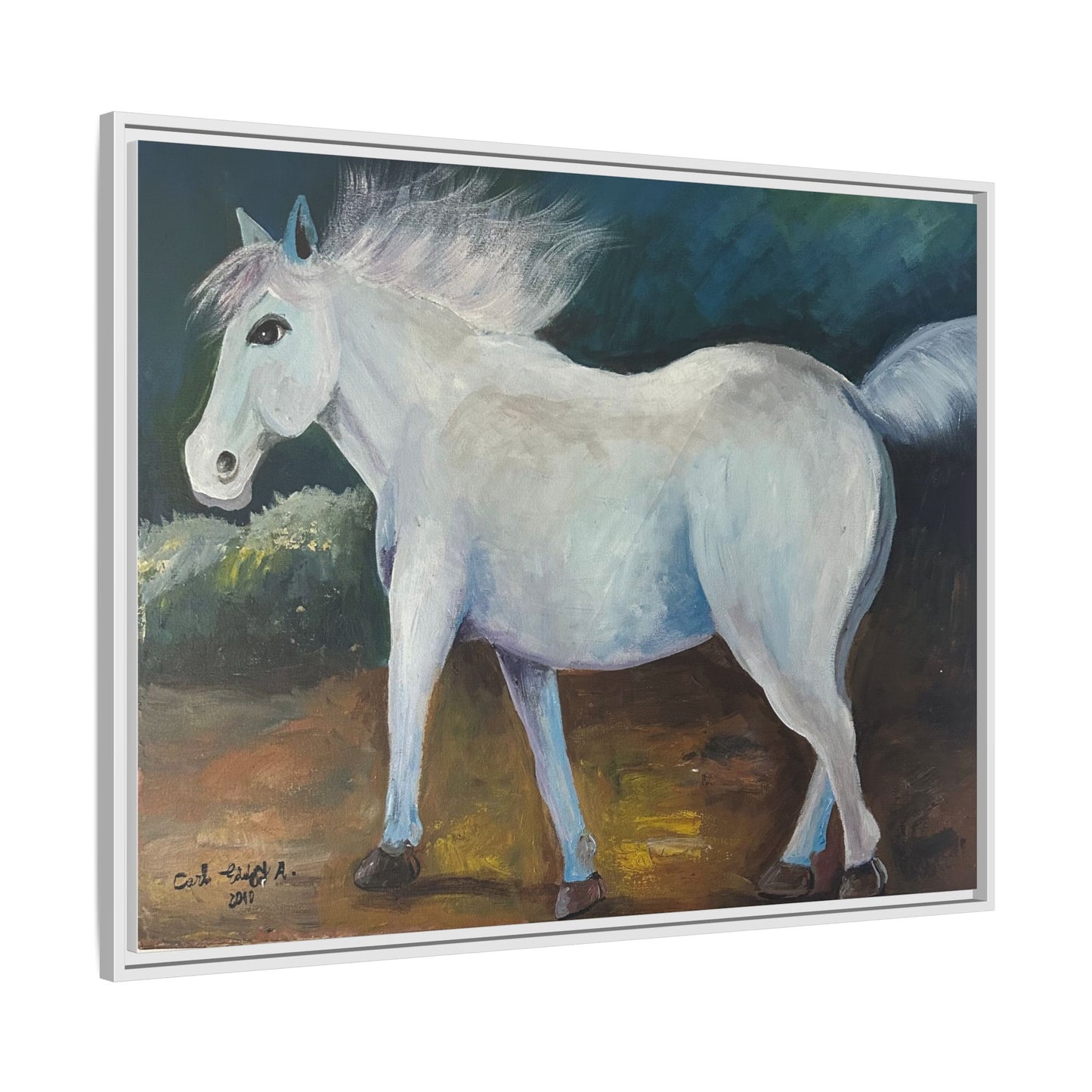 Canvas Horse Art