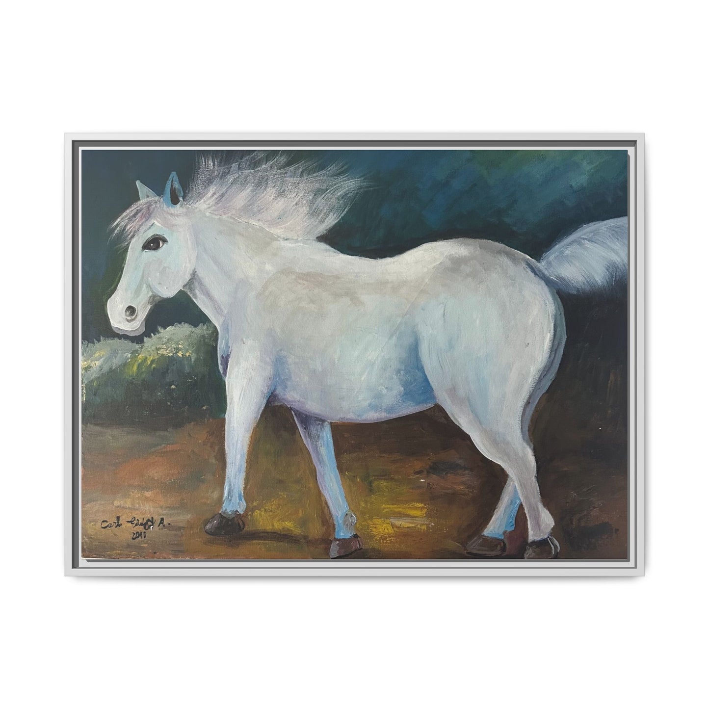 Canvas Horse Art