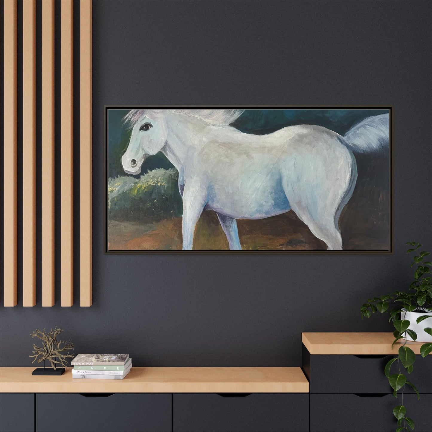 Canvas Horse Art
