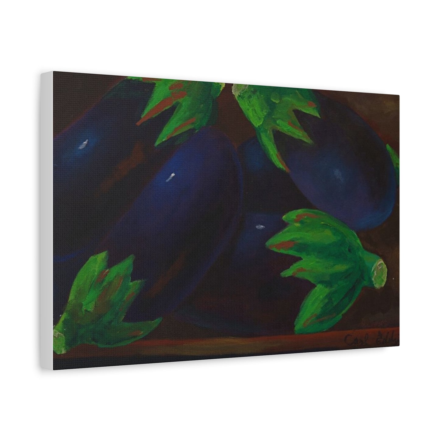 Canvas Print - Eggplant Design