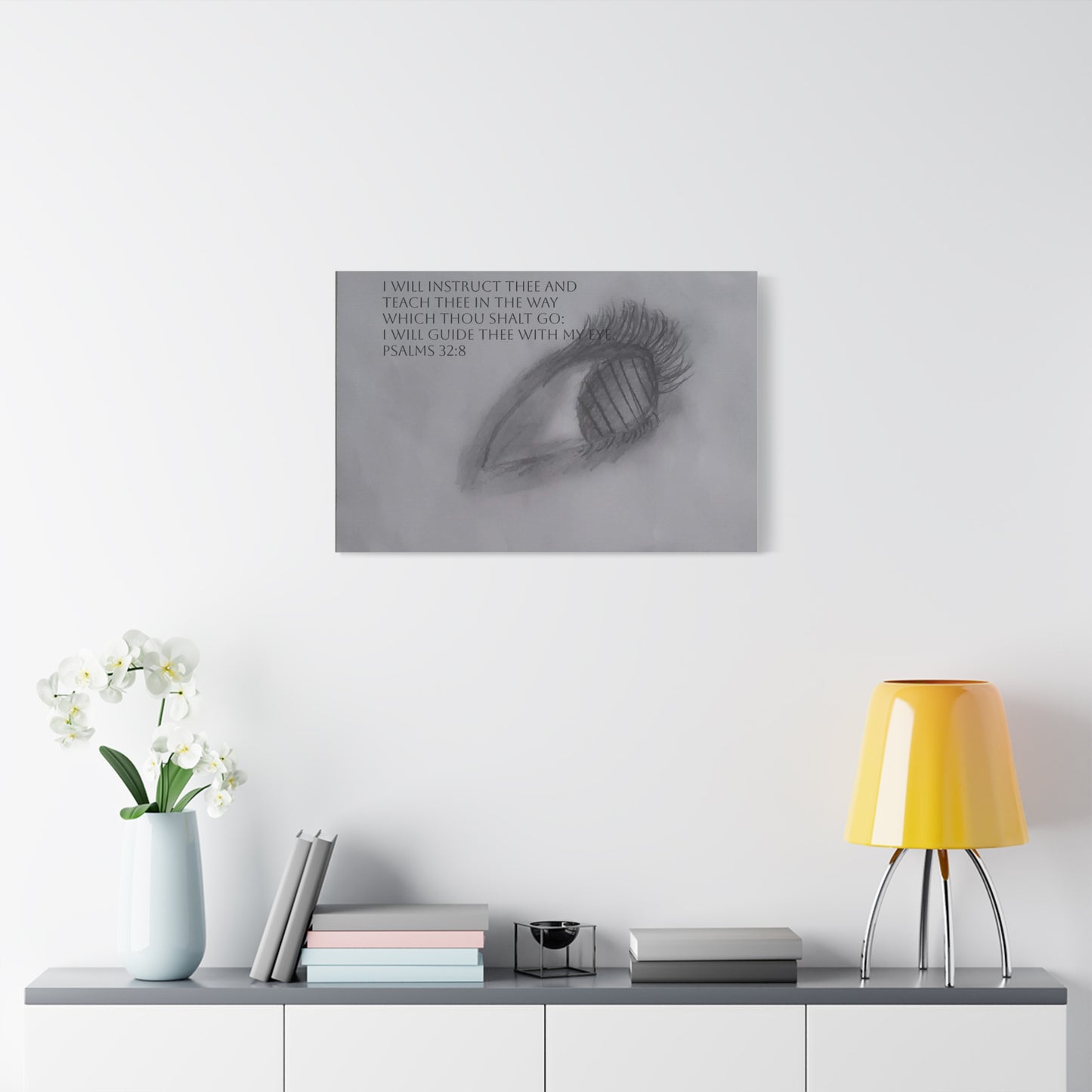 Canvas Wall Art - Jesus is Watching on Us