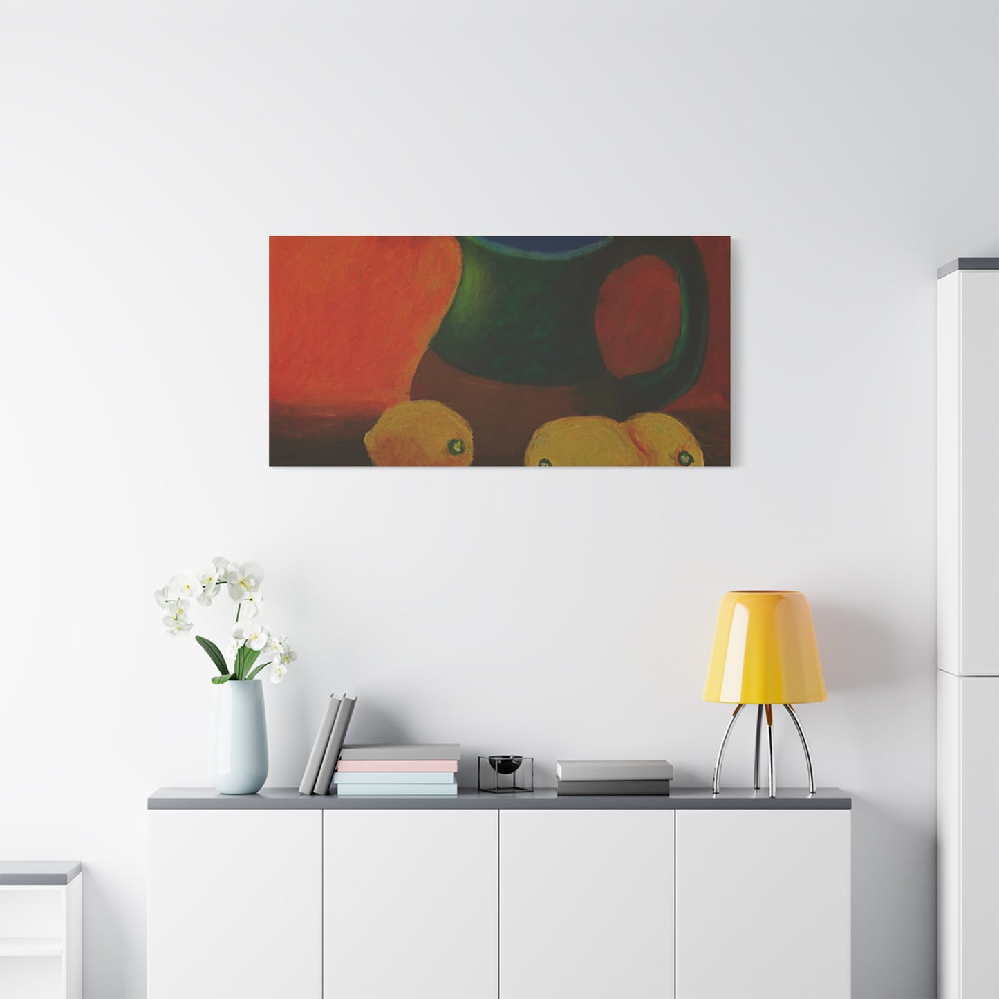 Canvas Print Tropical Lemon