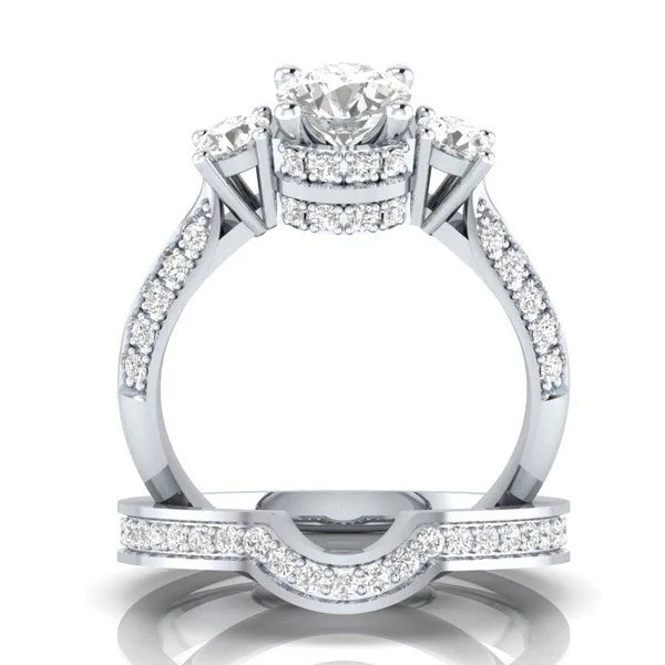 Women's 14K Gold Diamond Gemstone Rings