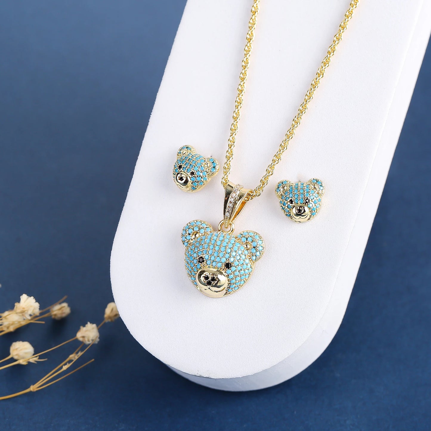Cute Animal Jewelry Set for Girls/Women
