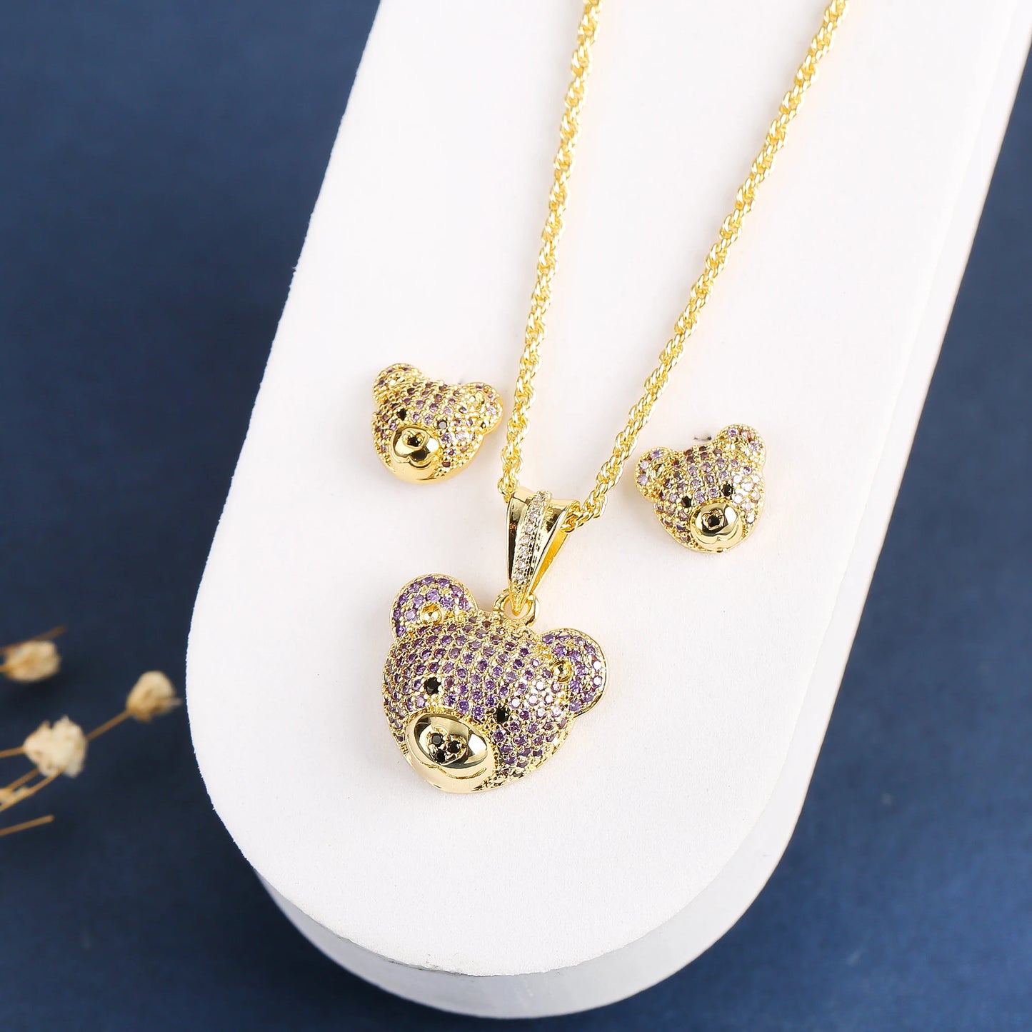 Cute Animal Jewelry Set for Girls/Women