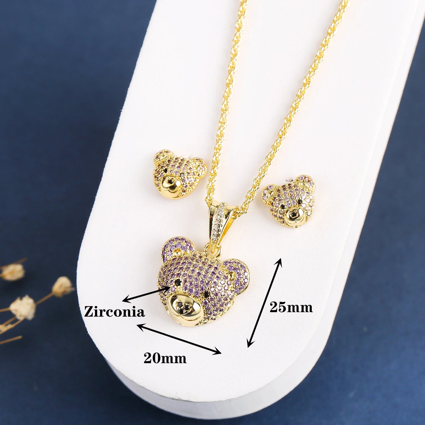 Cute Animal Jewelry Set for Girls/Women