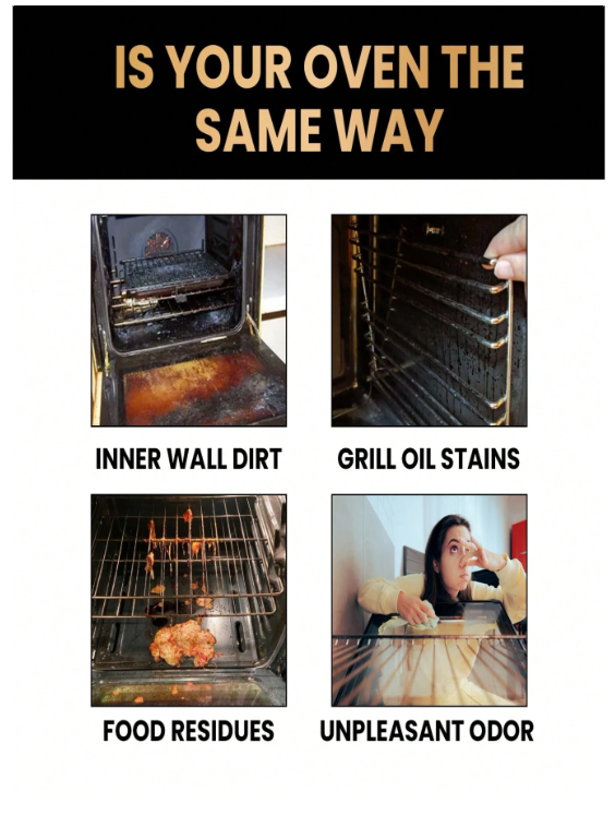 jakehoe Oven & Grill Cleaner - Oven And Grill Specific Degreaser, Deodorizer, Stain Remover