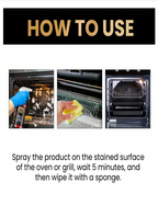 jakehoe Oven & Grill Cleaner - Oven And Grill Specific Degreaser, Deodorizer, Stain Remover