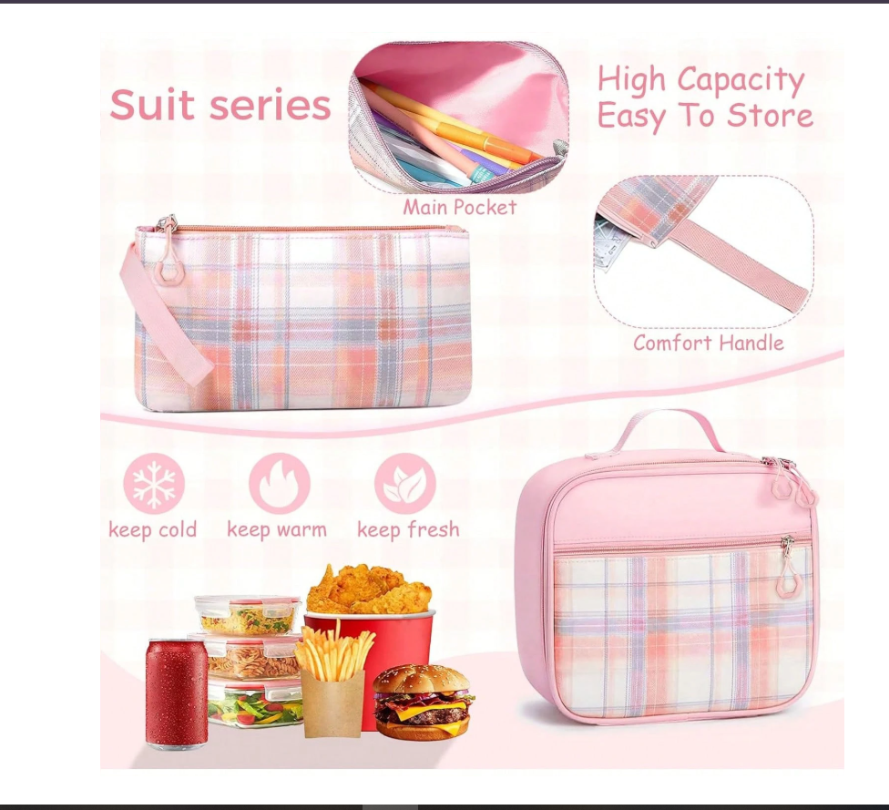Cute and Functional School Backpack for Girls - Spacious Bookbag for All Ages with Multiple Pockets