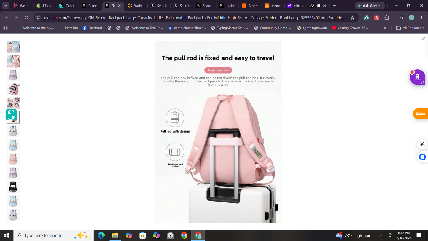 Stylish and Spacious School Backpack for Girls - Perfect for Students of All Ages