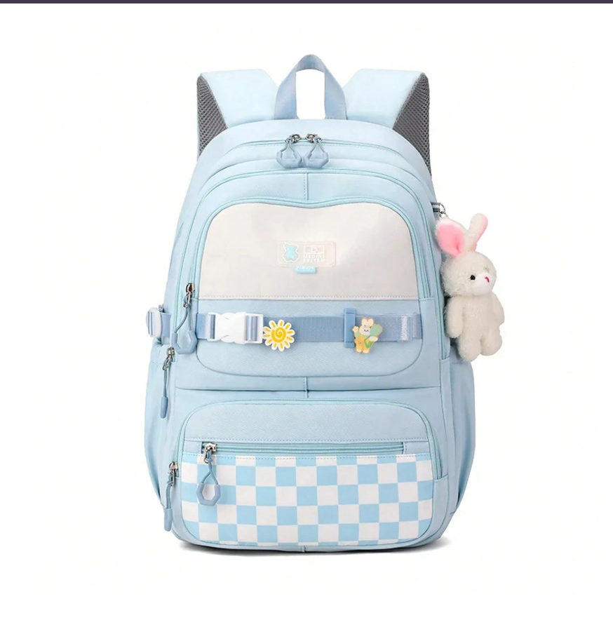 Stylish and Spacious School Backpack for Girls - Perfect for Students of All Ages