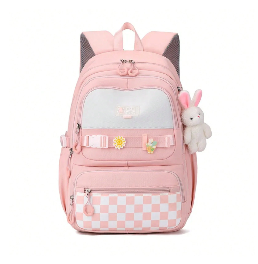 Stylish and Spacious School Backpack for Girls - Perfect for Students of All Ages