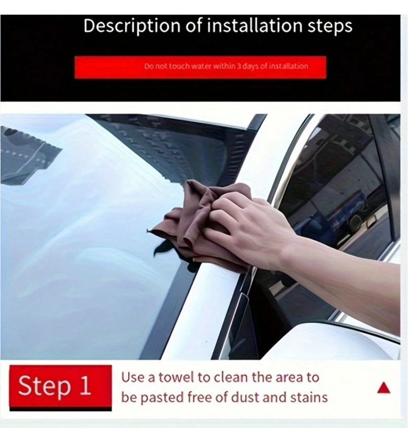 Universal Waterproof Car Roof Seal Strip - 200cm T-Shaped Windshield & Sunroof Leak Proof Solution