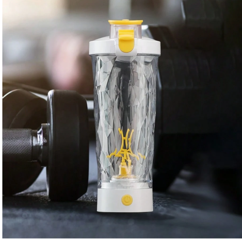 24oz USB Rechargeable Automatic Protein Shaker Cup - Perfect Blender Mixer for Fitness and Outdoor Use