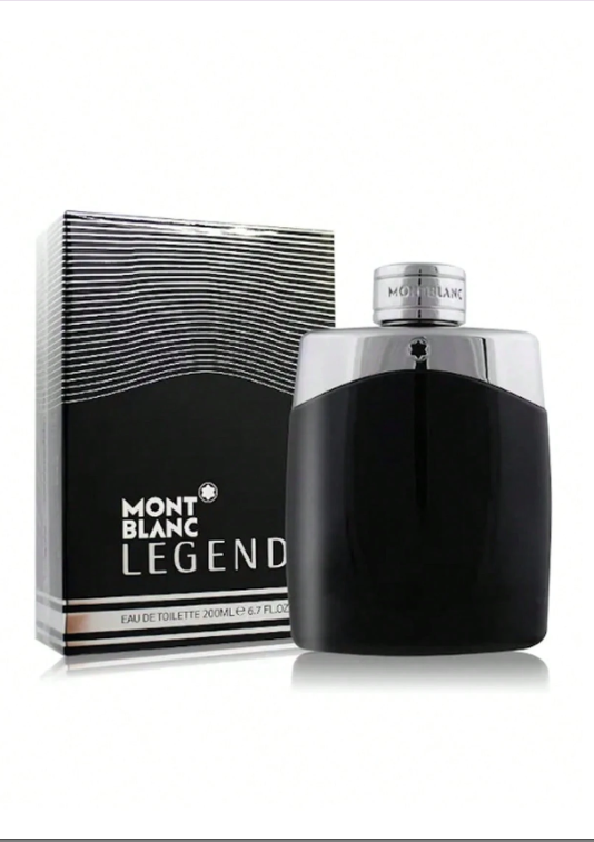 Montblanc Legend Eau de Toilette for Men, 6.7 oz / 200ml – Men's Fragrance for Everyday Wear, Office, Travel & Special Occasions