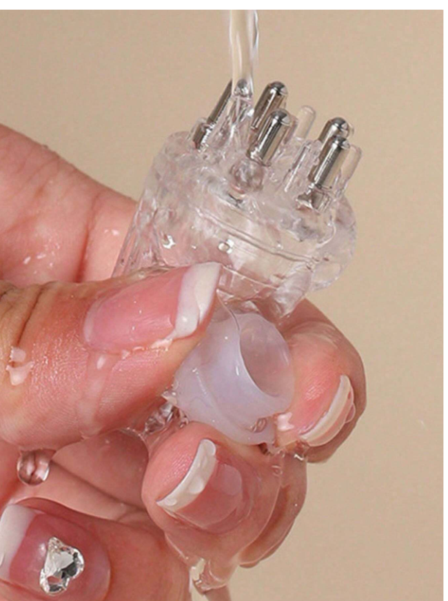 Portable Mini Scalp Essential Oil Massager Roller Brush Comb - Ultimate Hair Styling Accessory