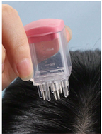 Portable Mini Scalp Essential Oil Massager Roller Brush Comb - Ultimate Hair Styling Accessory