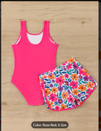 Girls' Fashion Swimsuit Set