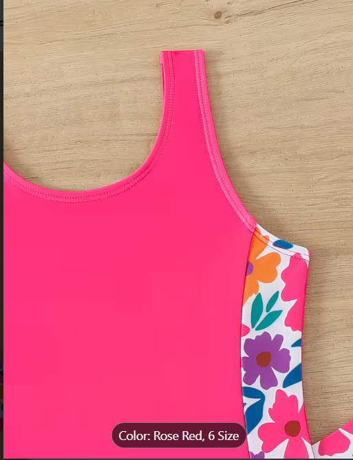 Girls' Fashion Swimsuit Set