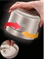 Stylish Stainless Steel Insulated Lunch Box Set - Perfect for Office and School Use!