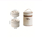 Stylish Stainless Steel Insulated Lunch Box Set - Perfect for Office and School Use!