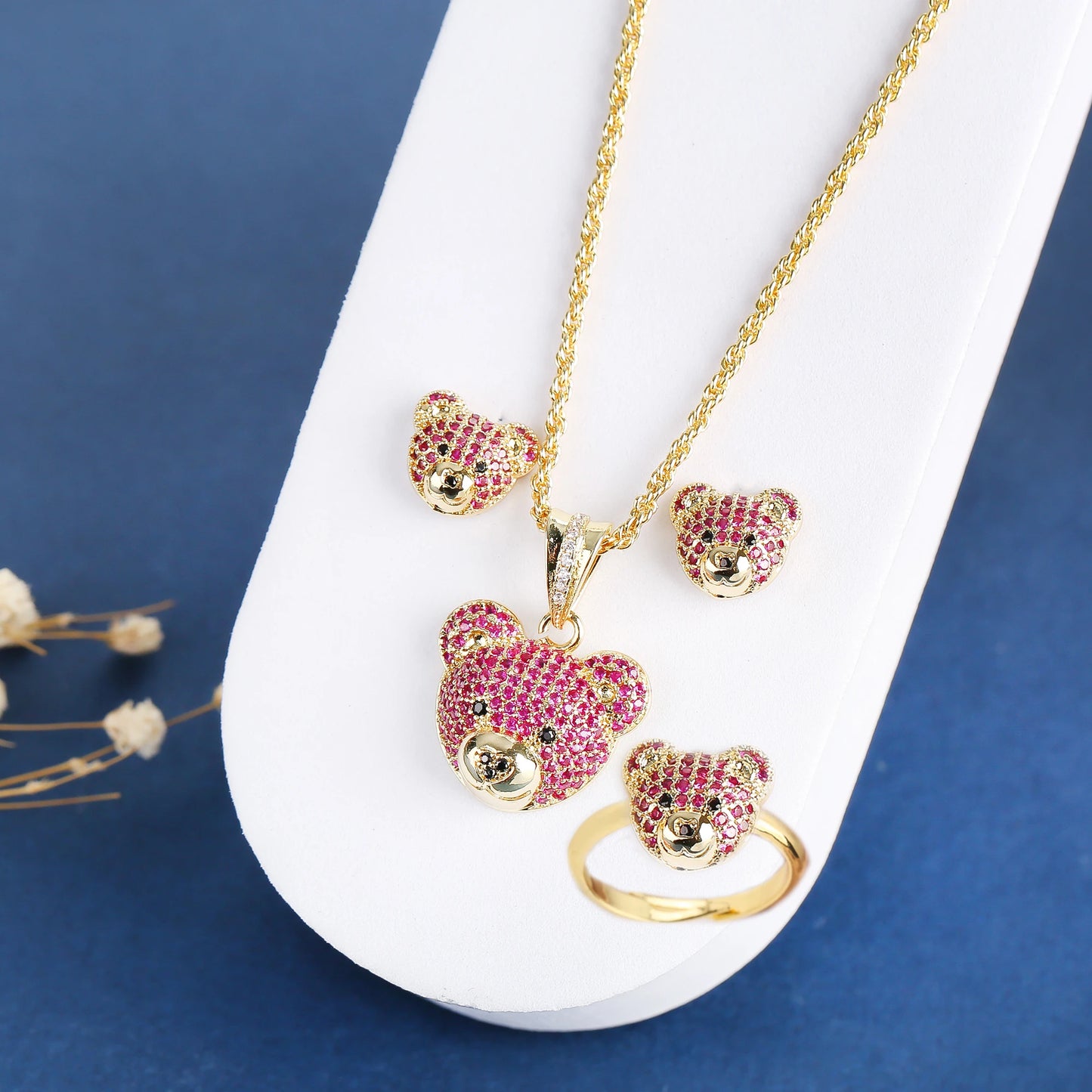 Cute Animal Jewelry Set for Girls/Women