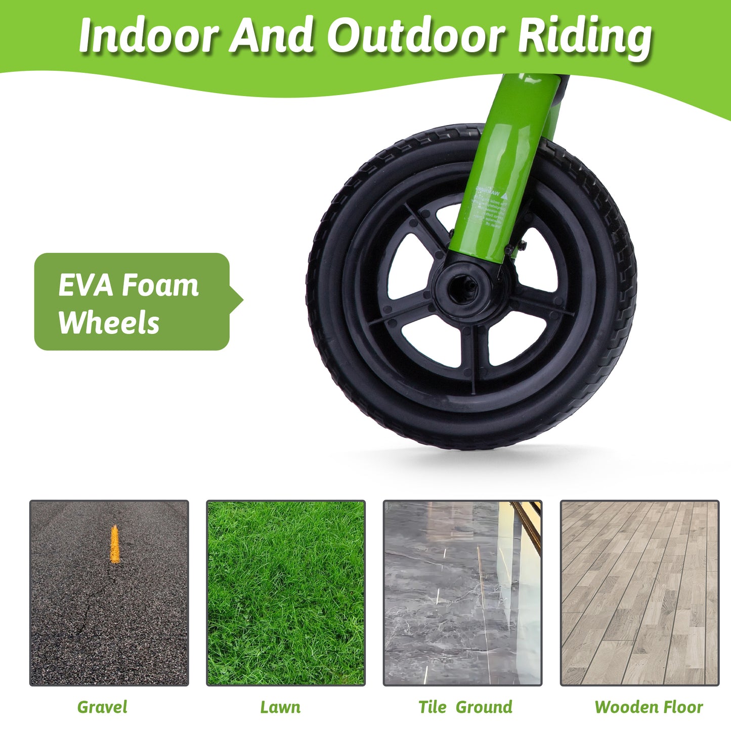 3-in-1 Kids Tricycle & Balance Bike (1-4 Years Old)