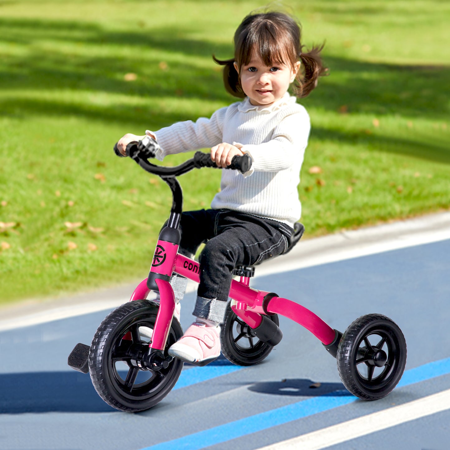 3-in-1 Kids Tricycle & Balance Bike (1-4 Years Old)