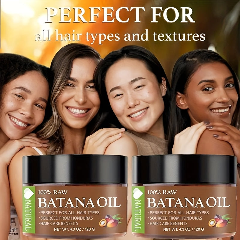 2-Pack Batana Hair Oil | Smoothing and Moisturizing for Dry Hair, for Moisturizing Scalp and Hair Care, Suitable for All Hair Types