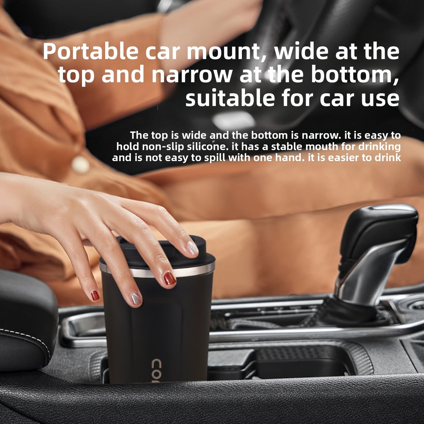 Leakproof Vacuum Insulated Travel Mug