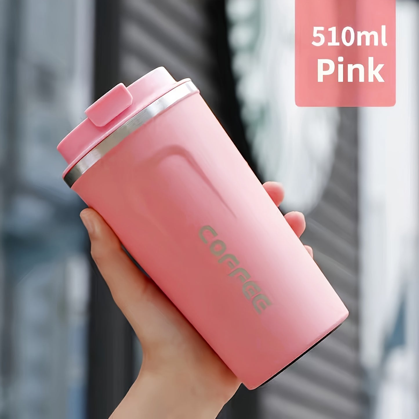 Leakproof Vacuum Insulated Travel Mug