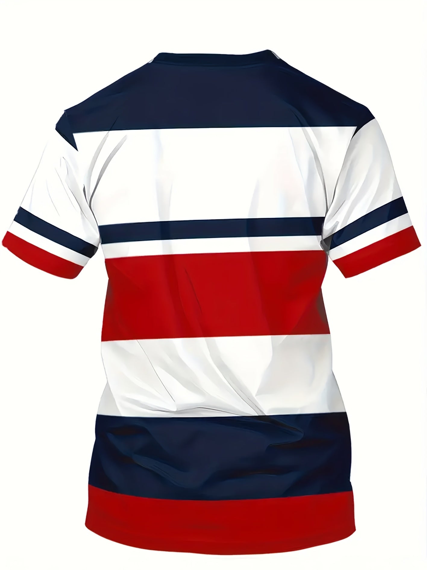 Set of 3 Men'S Stylish Striped Combination T-Shirts