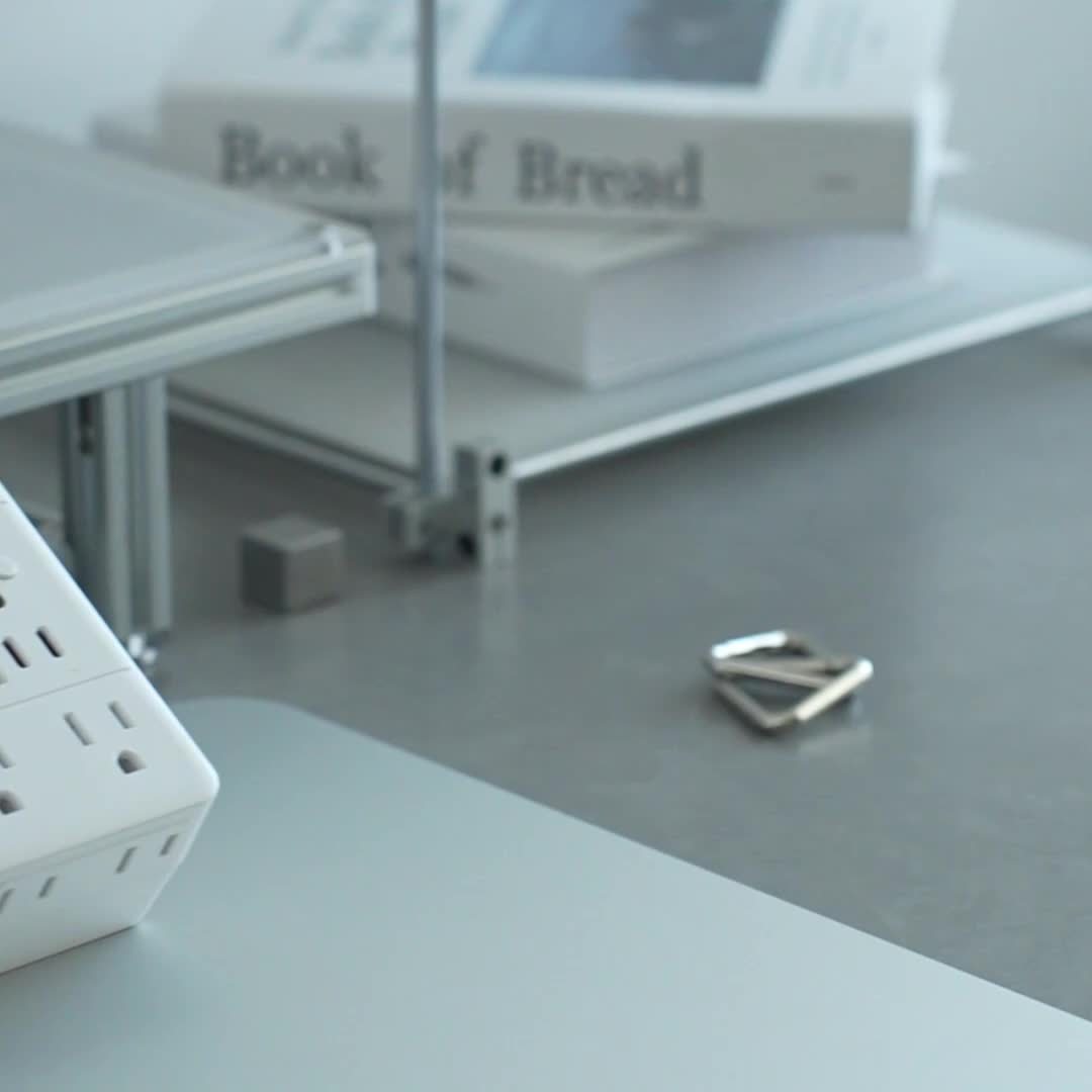 11-in-1 Power Strip with Clock, Desk Lamp & Overload Protection