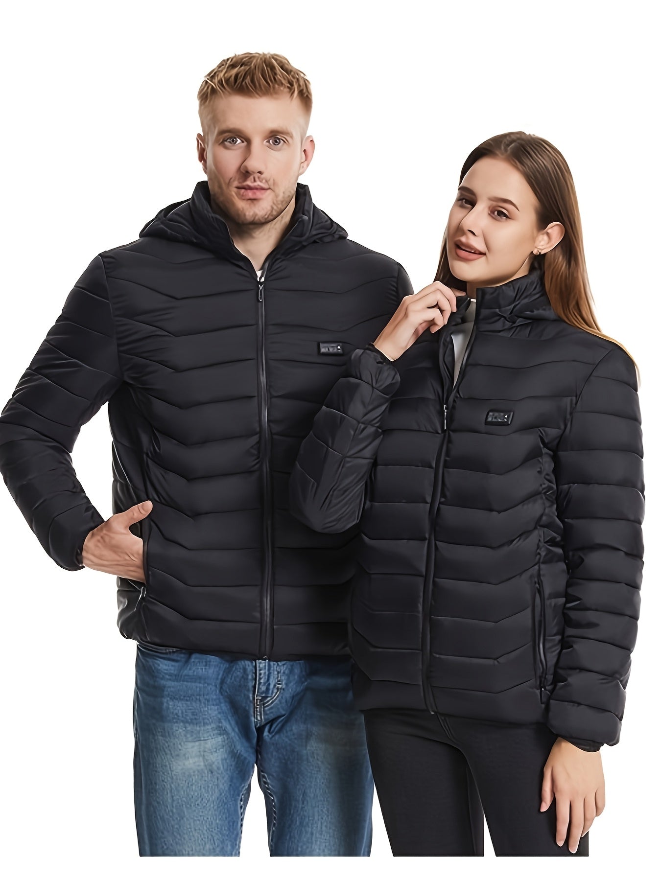 Unisex USB-Smart Heated Jacket with Adjustable Temperature
